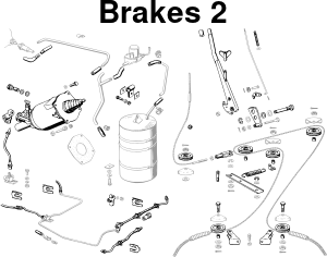 300SL Brake Parts 2