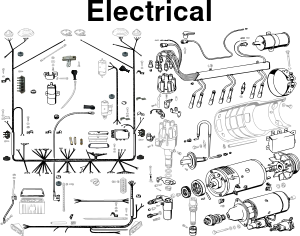 300SL Electrical Parts and Wiring