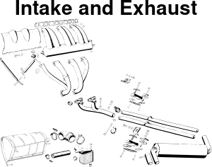 300SL Intake and Exhaust