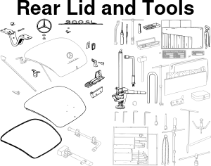 300SL Rear Lid and Tools